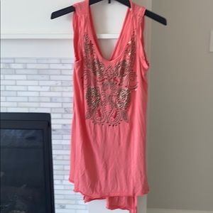 Free people swim cover up tank dress xs